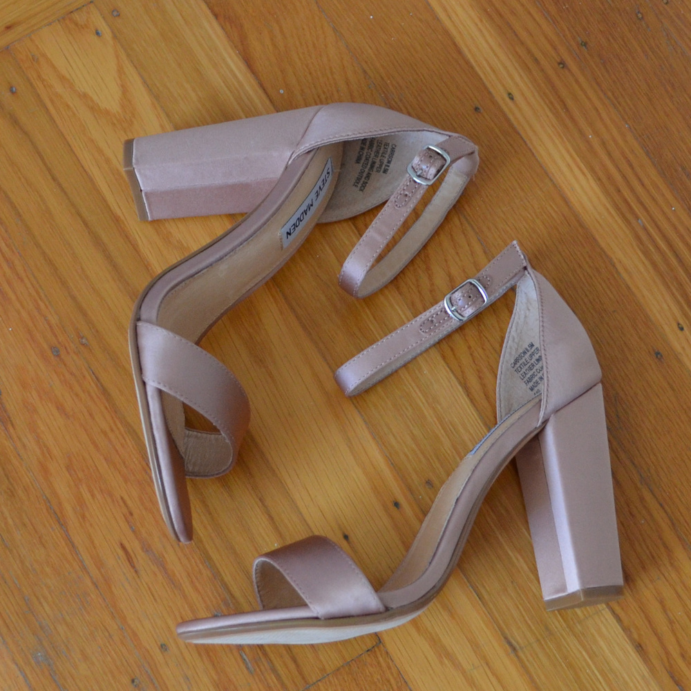 🆕 STEVE MADDEN Ankle Strap Dress Sandals - Picture 7 of 8
